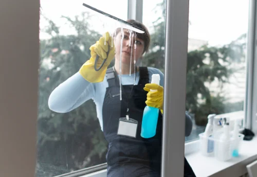 Nettoyage de vitres intérieures et extérieures à Entrechaux